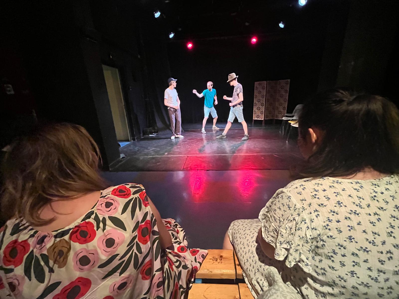 MÉMO 🏡 s’éclate au Théâtre de La Noue 🎭 💐 🦷  à Montreuil …